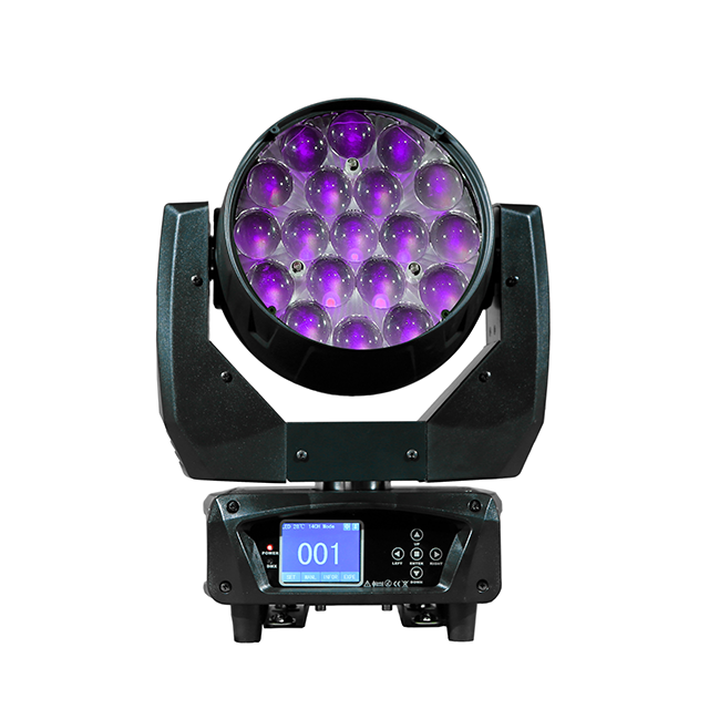 Mac Aura 19×15W LED Zoom Moving Head Wash Light 